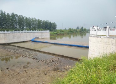 2020年峄城区陶沟河更鸡岭橡胶坝除险加固工程